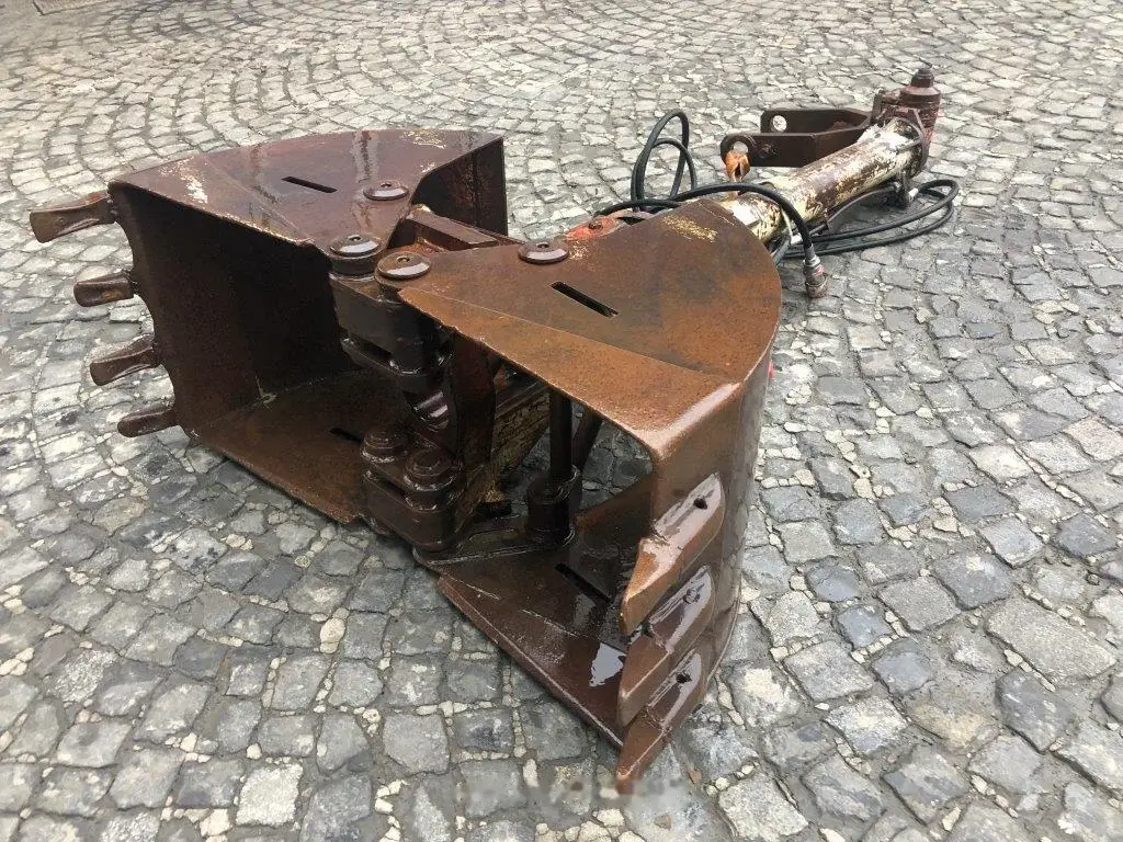 Hydraulický dvoučelisťový drapák